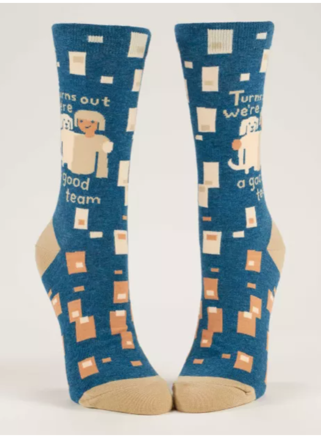 Women's Socks We're A Good Team