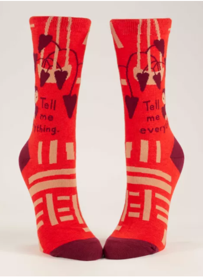 Women's Socks Tell Me