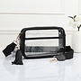 Clear Crossbody Bag with Tassel -