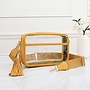 Clear Crossbody Bag with Tassel -