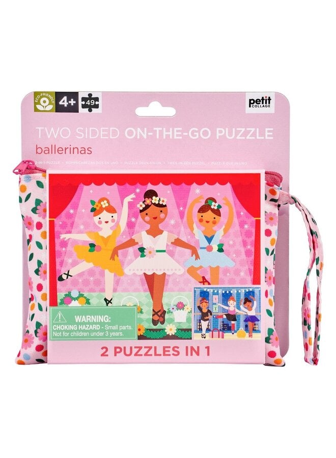 Two Sided Ballerina On-The-Go Puzzle