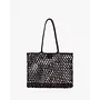 Sandy Woven Tote - Black