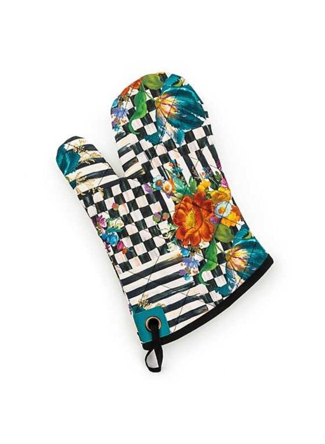 Courtly Flower Market Oven Mitt