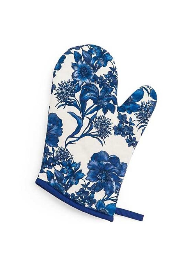 English Garden Oven Mitt - Royal