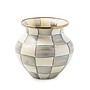 Sterling Check Vase