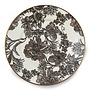 English Garden Enamel Dinner Plate- Sterling