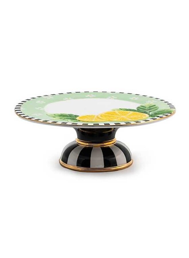 Lemon Pedestal Platter - Large