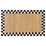 Jute Rug Check  3' x 5'