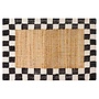 Jute Rug Check  2' x 3'