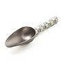 Sterling Check Enamel Scoop- Small
