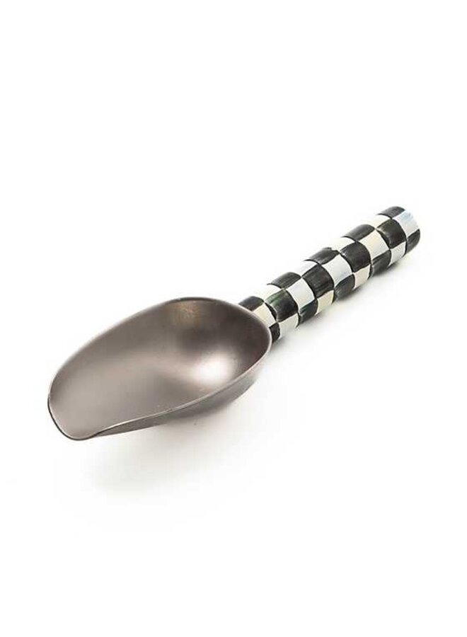 Courtly Check Enamel Scoop- Small