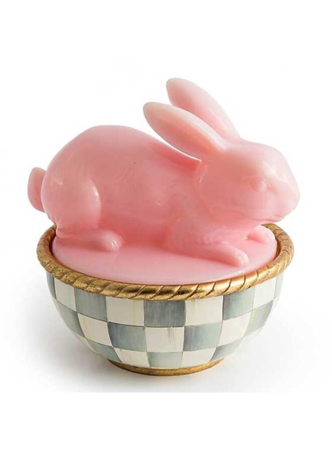 Milk Pink Bunny Lidded Container