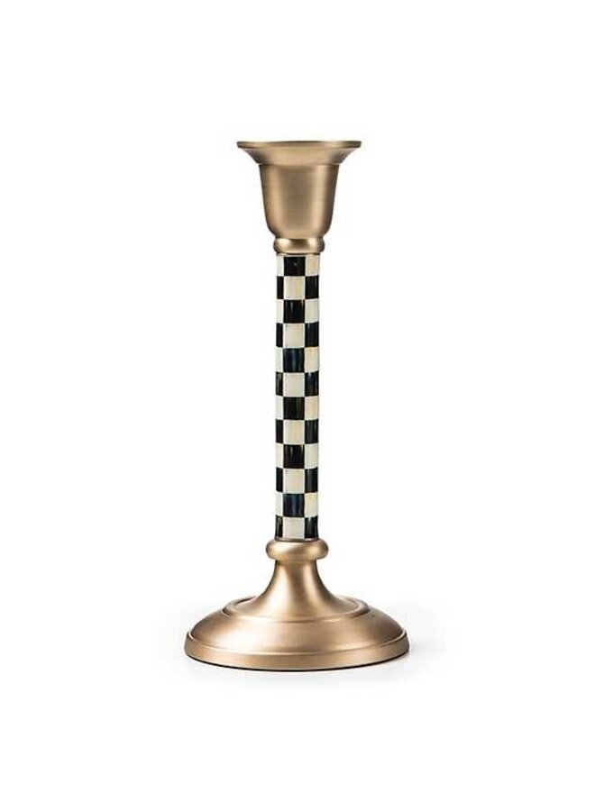 Courtly Check Candlestick - Small