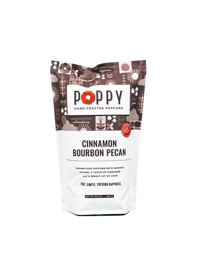 Cinnamon Bourbon Pecan Popcorn Market Bag