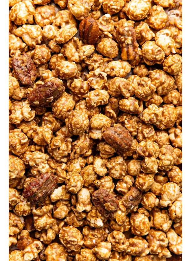 Cinnamon Bourbon Pecan Popcorn Market Bag