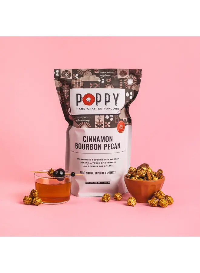 Cinnamon Bourbon Pecan Popcorn Market Bag
