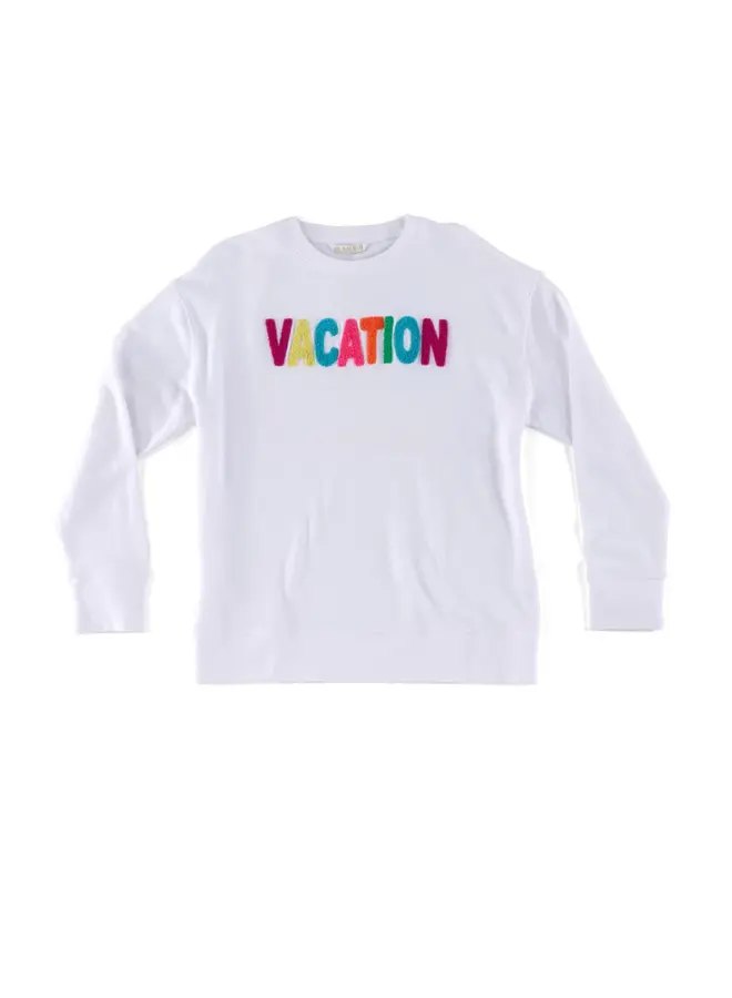 Vacation Embroidered Sweatshirt