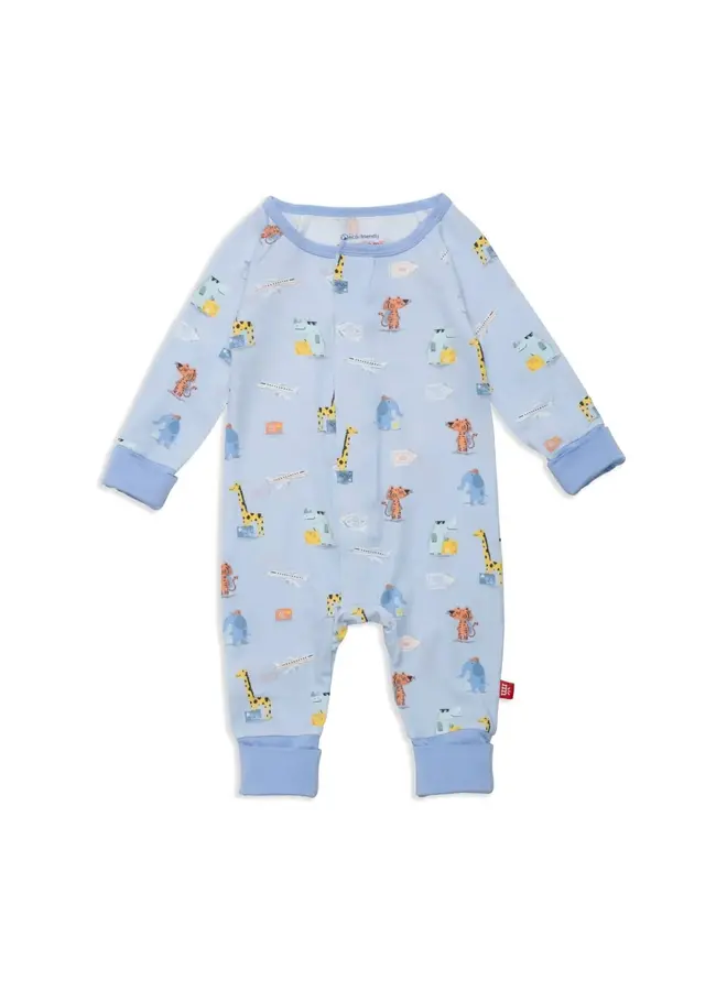 Ready Jet Convertible Coverall Onesie