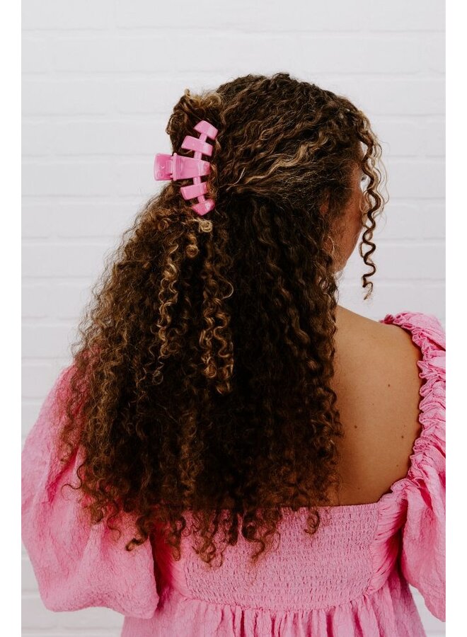 Teleties Clip Medium - Peonies Please