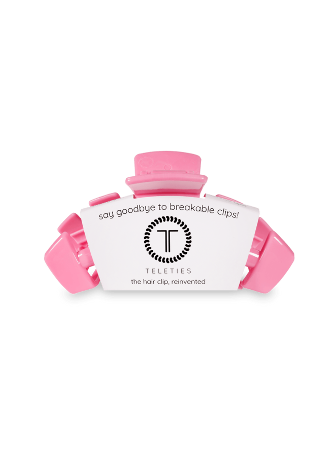 Teleties Clip Medium - Peonies Please