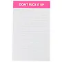 Don't Fuck It Up Notepad