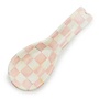Rosy Check Enamel Spoon Rest