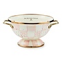 Rosy Check Enamel Colander - Small