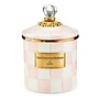 Rosy Check Enamel Canister - Small