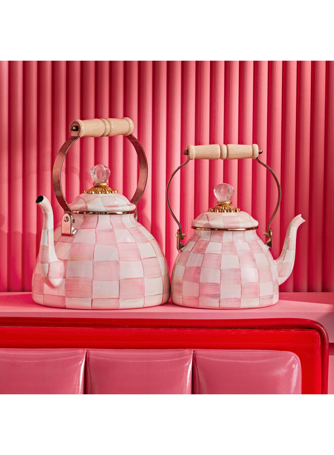 Rosy Check 3 Quart Tea Kettle