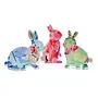 Acrylic Bunnies in Color - Set of 3