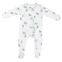 Footie Zippered One Piece in Butterflies