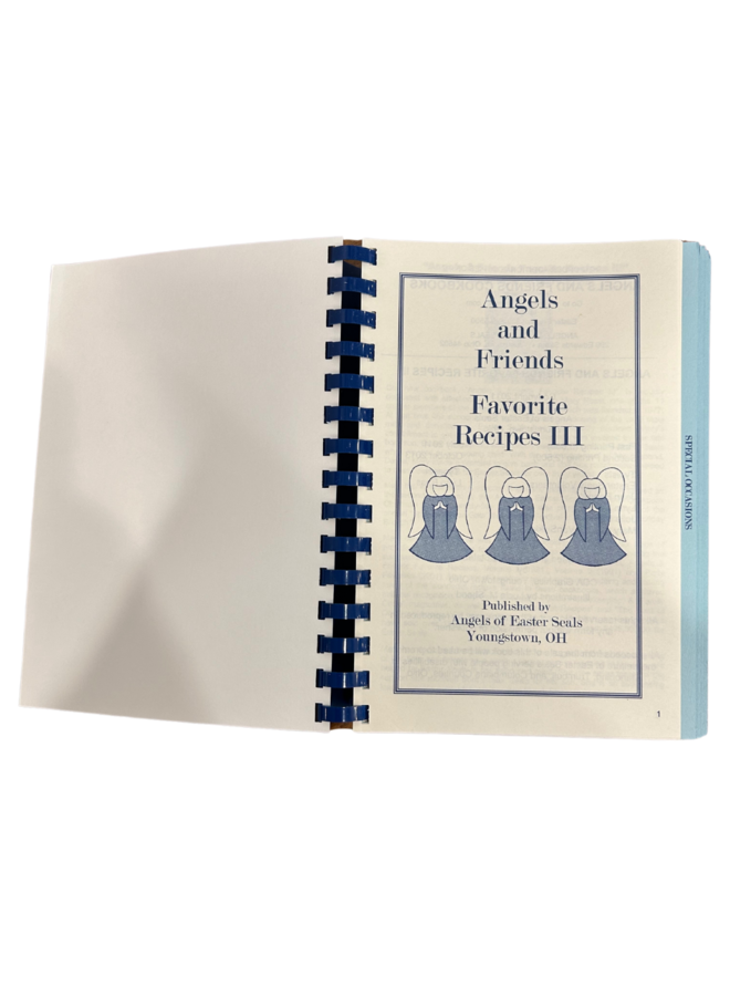 Angel and Friends Cookbook - Favorite Recipes III