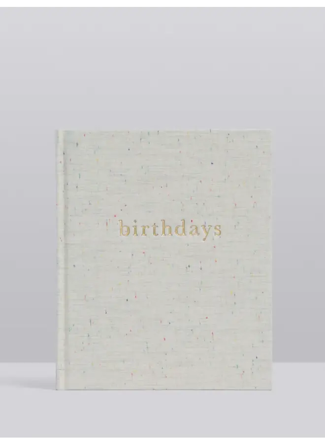 Birthdays/Birthday Memory Book