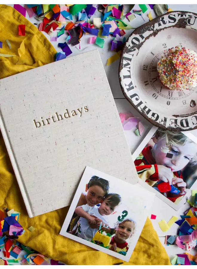 Birthdays/Birthday Memory Book
