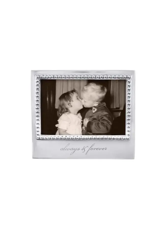 Always & Forever Beaded 4x6 Frame