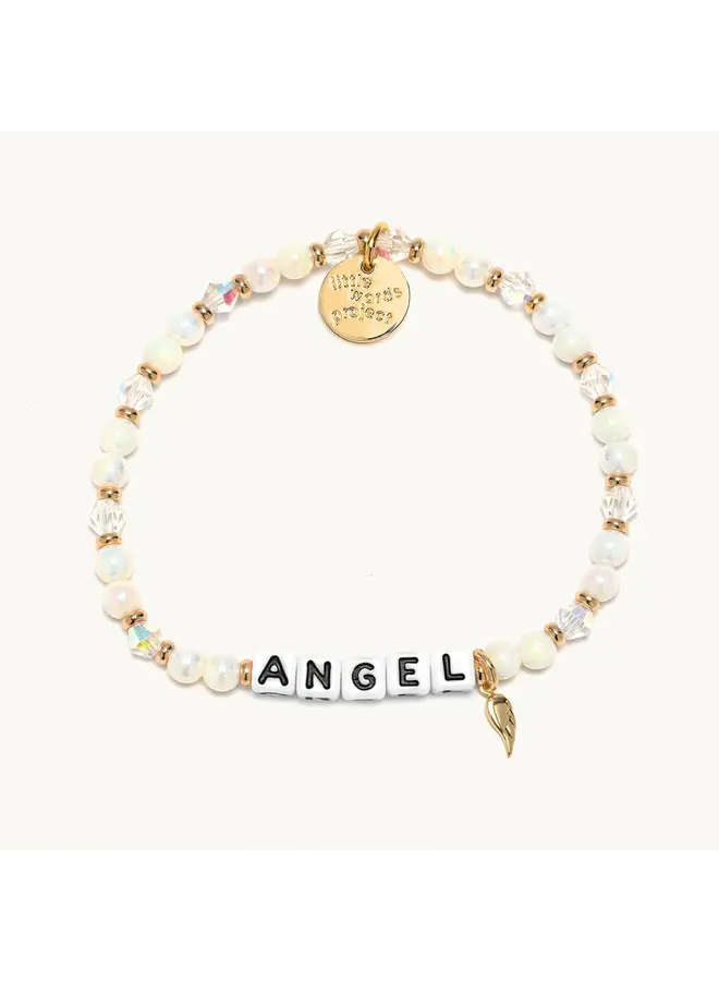 Angel Wing Bracelet - White