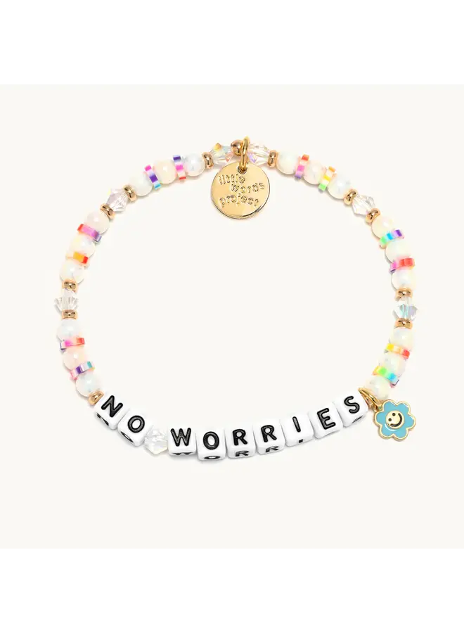 No Worries Bracelet - Happy Flower