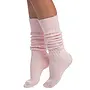 Slouchy Marshmallow Socks - Blush Pink