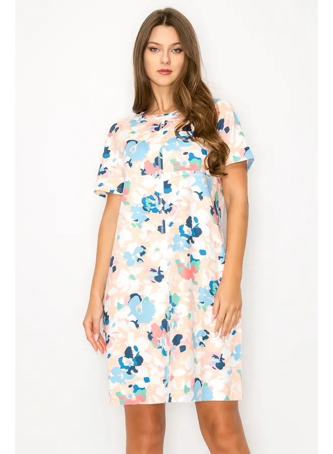 Audrey Multi Flower Dress