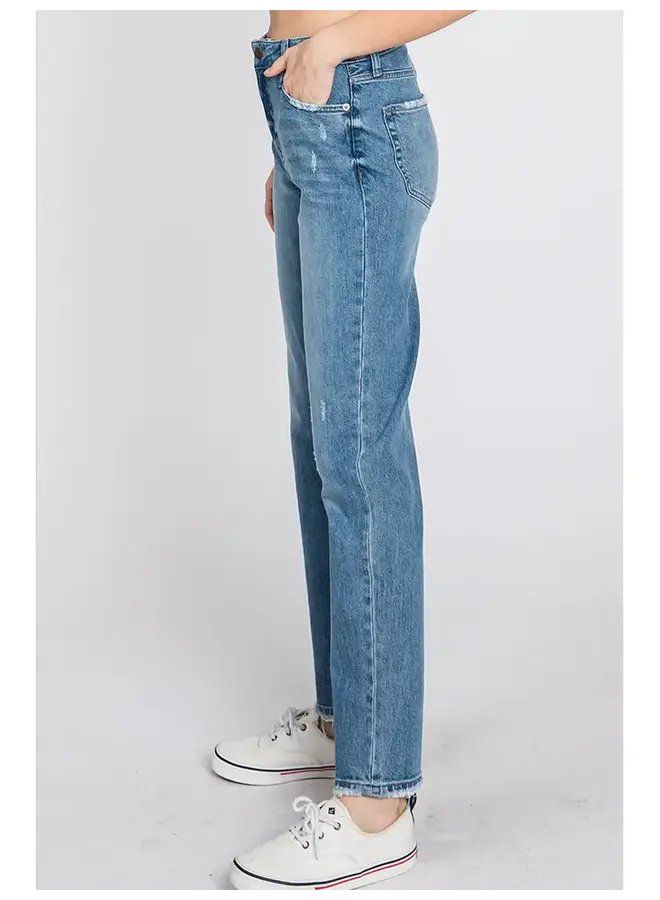 Romeo Distressed Relaxed Fit Medium Wash