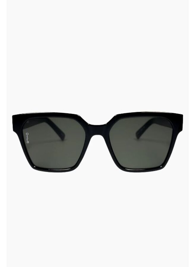 Zamora Sunglasses- Black/Green