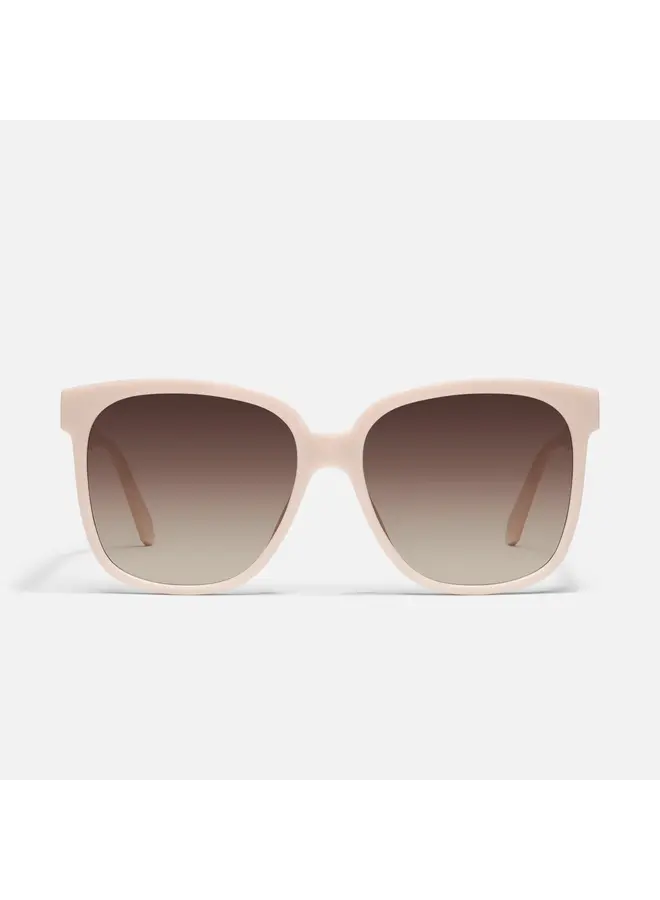 Wide Awake Sunglasses - Champagne/Brown