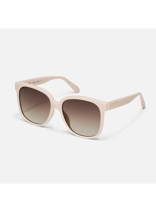 Wide Awake Sunglasses - Champagne/Brown