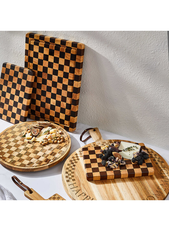 Check Cheese Board Set