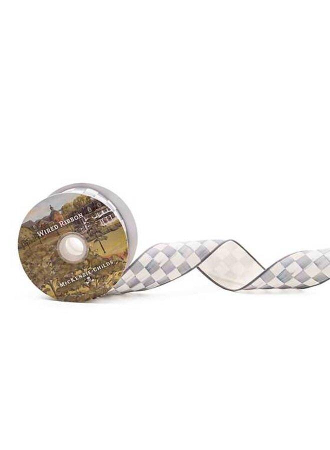 Sterling Check 2" Ribbon