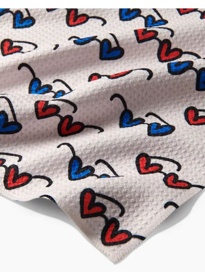 Summer Sunglasses Tea Towel