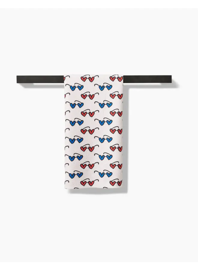 Summer Sunglasses Tea Towel