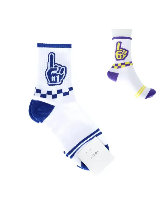 Foam Hand Cotton Socks -