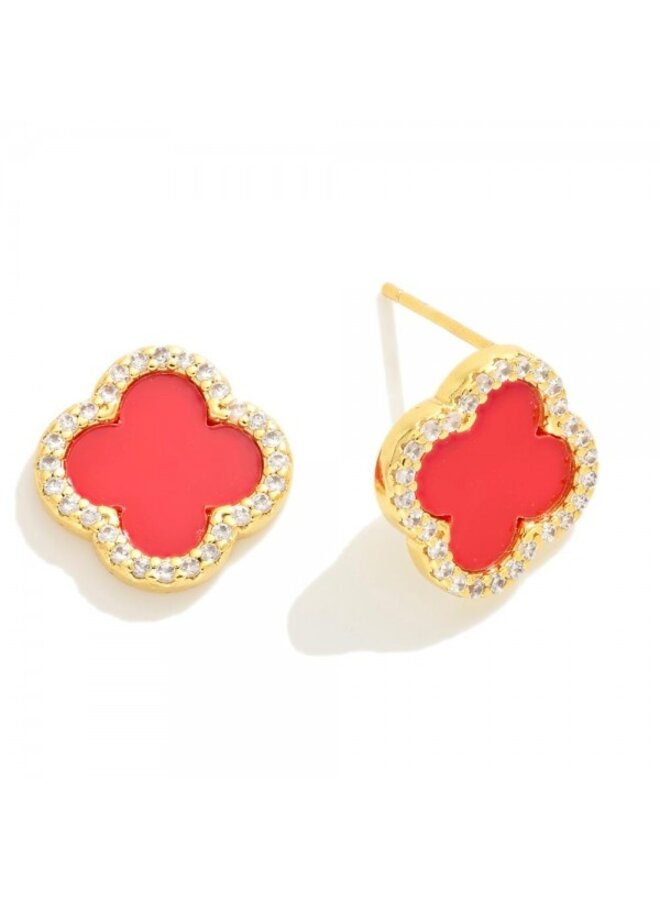 Clover Stud Earrings -