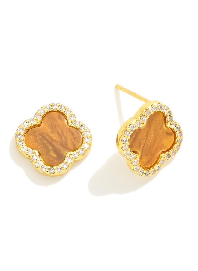 Clover Stud Earrings -